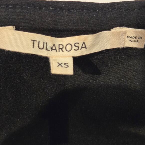 Tularosa Revolve Sante Fe Cropped Fringe Open Front Jacket Burnt Red Size XS - Picture 10 of 12